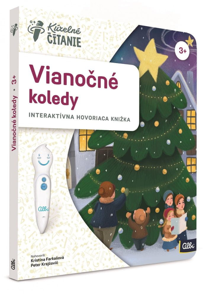 Albi KÚZELNÉ ČÍTANIE Kniha Vianočné koledy SK